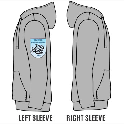 Yarra Roughies Hoodie - Grey Marle - Winter Challenge 2025 Thumbnail